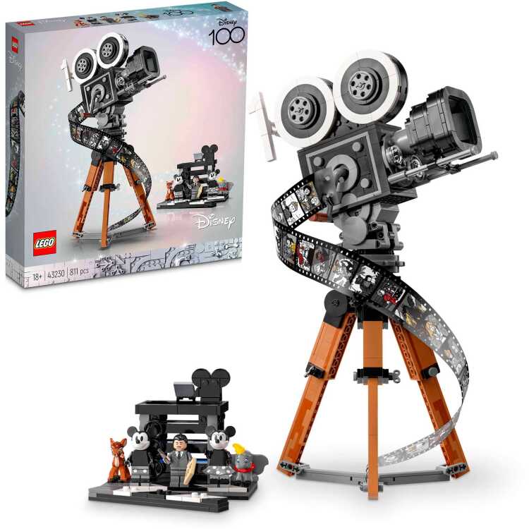 LEGO Disney - Walt Disney eerbetoon– camera constructiespeelgoed 43230