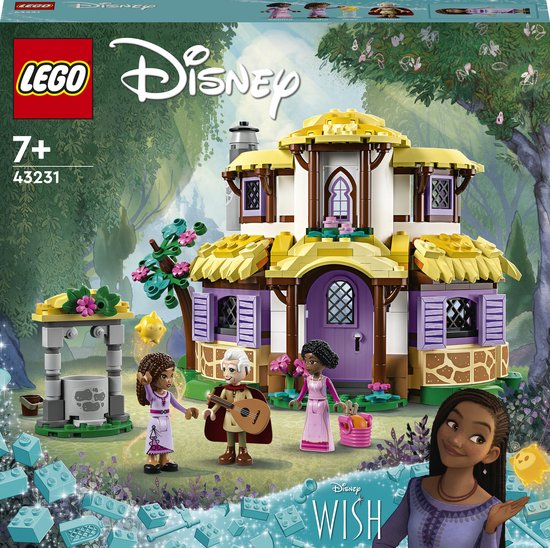 LEGO Disney Wish Asha's huisje Poppenhuis Speelgoed Set - 43231