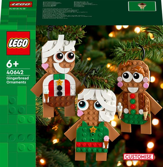 LEGO Icons - Peperkoekversieringen constructiespeelgoed 40642