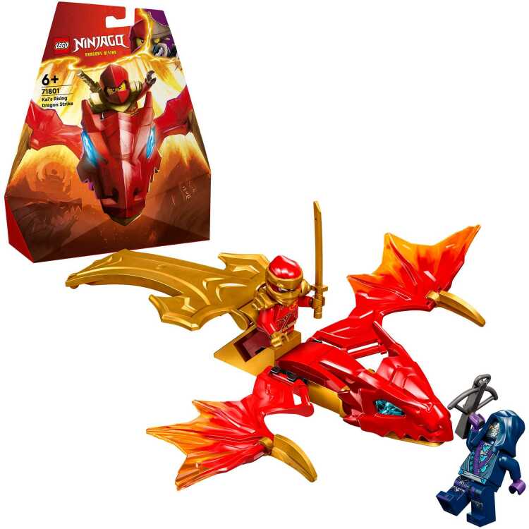 LEGO Ninjago - Kai's rijzende drakenaanval constructiespeelgoed 71801