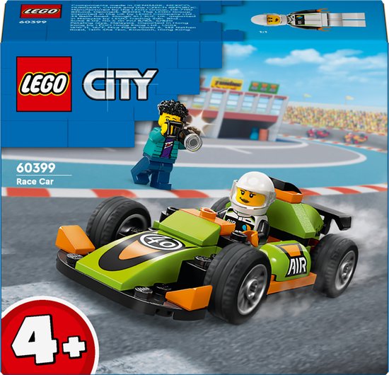LEGO City - Groene racewagen constructiespeelgoed 60399