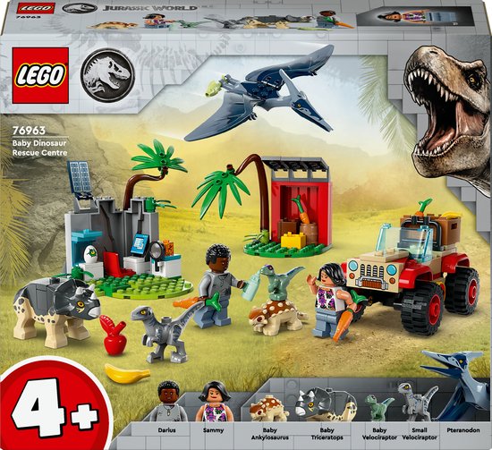 Reddingscentrum voor babydinosaurussen