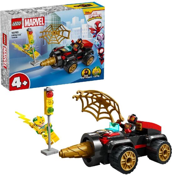 LEGO Spider-Man - Drilboorvoertuig constructiespeelgoed 10792