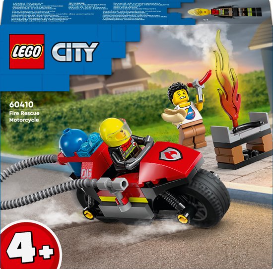 LEGO® City 60410 Brandweer Snelle reactie motorfiets