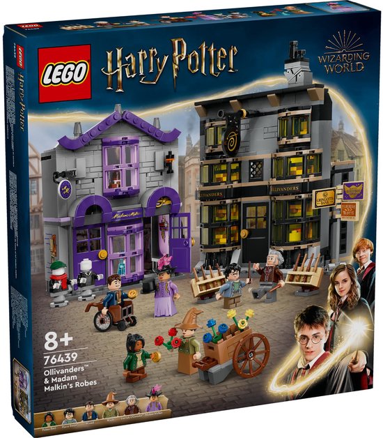 LEGO® Harry Potter™ 76439 Olivanders™ & Madame Mallekins gewaden