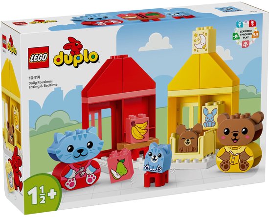 LEGO® DUPLO® 10414 Dagelijkse gewoontes – eten en slapen