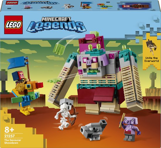 LEGO Minecraft Legends Duel met de Verslinder - 21257