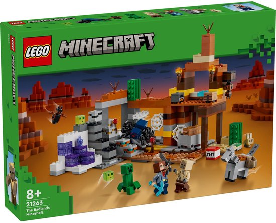 LEGO® Minecraft® 21263 De woestenijmijnschacht