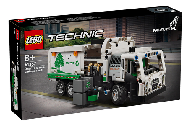 Mack LR Electric vuilniswagen