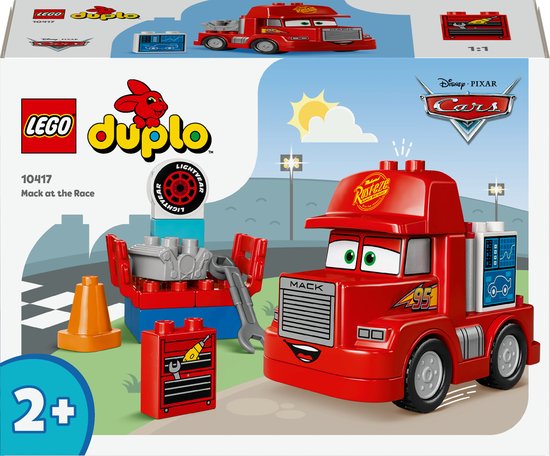 Mack bij de race