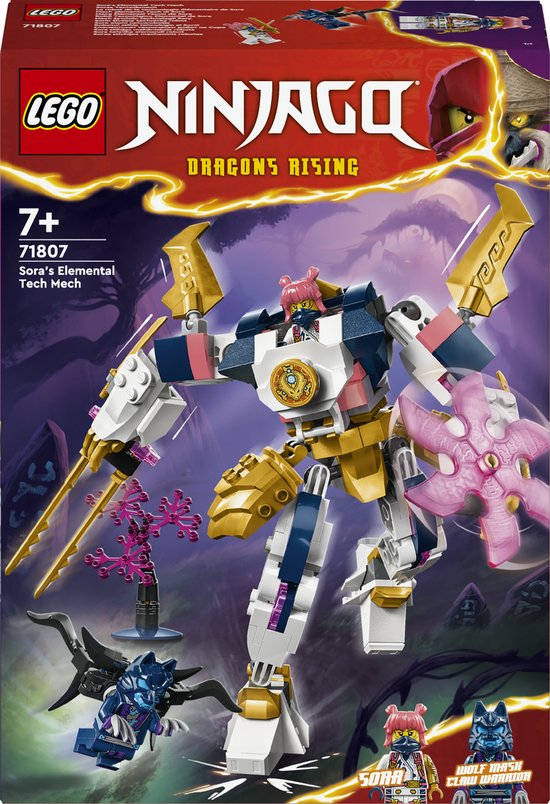 LEGO® NINJAGO® 71807 Sora's elementaire techmecha