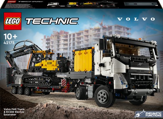 Volvo FMX truck &amp; EC230 elektrische graafmachine