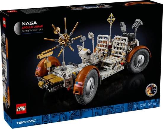 LEGO Technic 42182 Nasa Apollo maanwagen - LRV