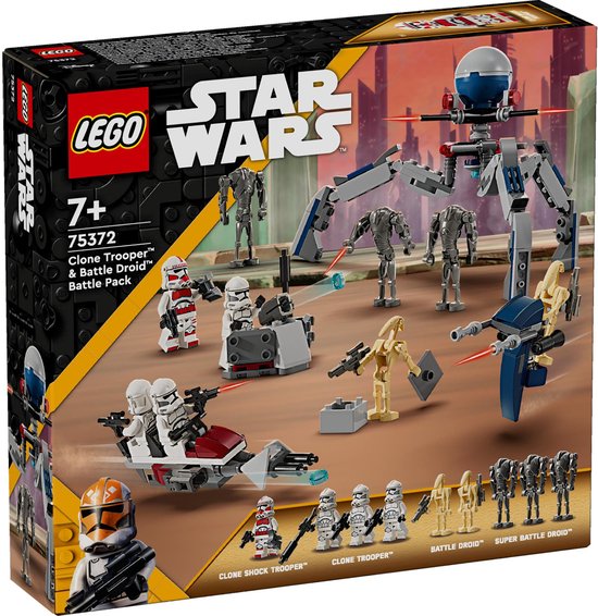 Clone Trooper &amp; Battle Droid Battle Pack