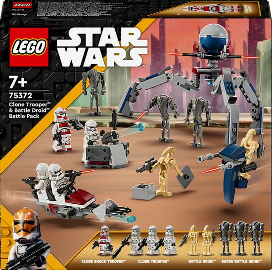 Clone Trooper &amp; Battle Droid Battle Pack