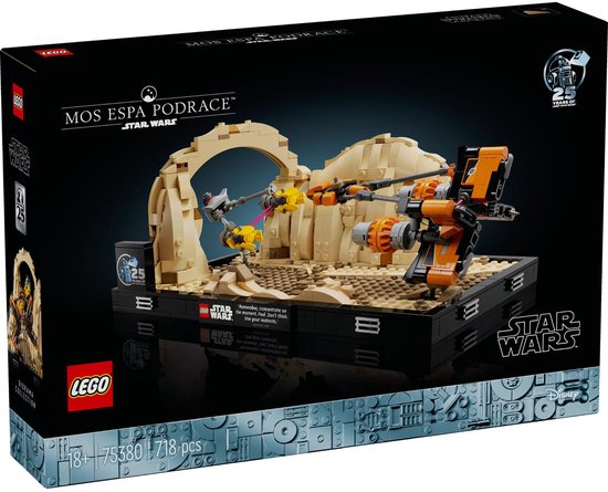 LEGO® Star Wars™ 75380 Mos Espa Podrace™ diorama
