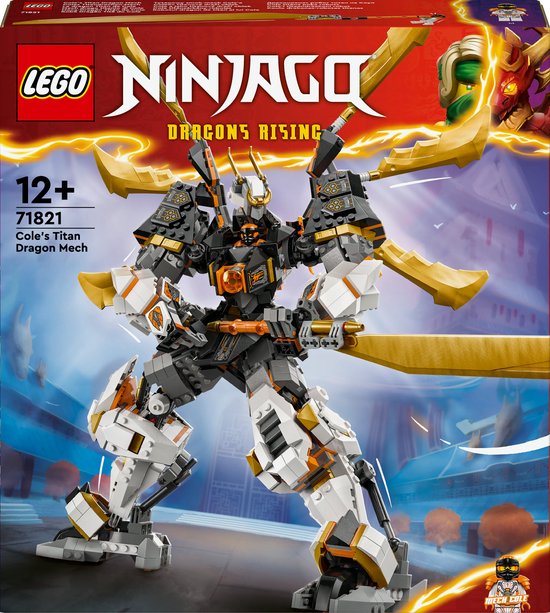 Cole's reusachtige drakenmecha