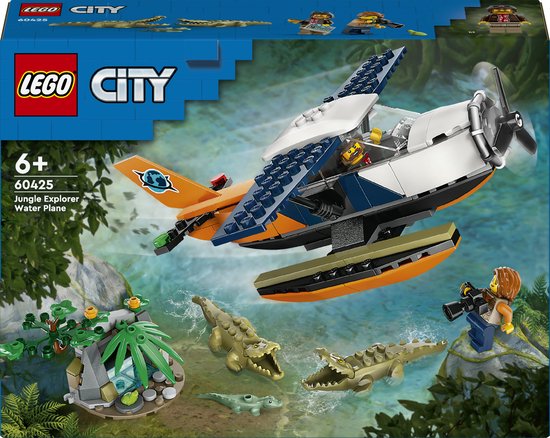 LEGO City Jungleonderzoekers: watervliegtuig 60425