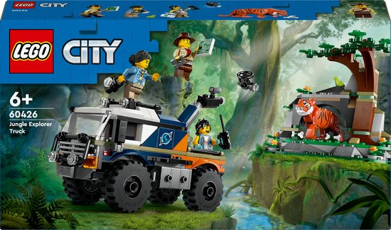 Jungleonderzoekers: offroad truck