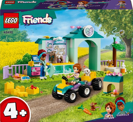 LEGO Friends - Boerderijdierenkliniek constructiespeelgoed 42632