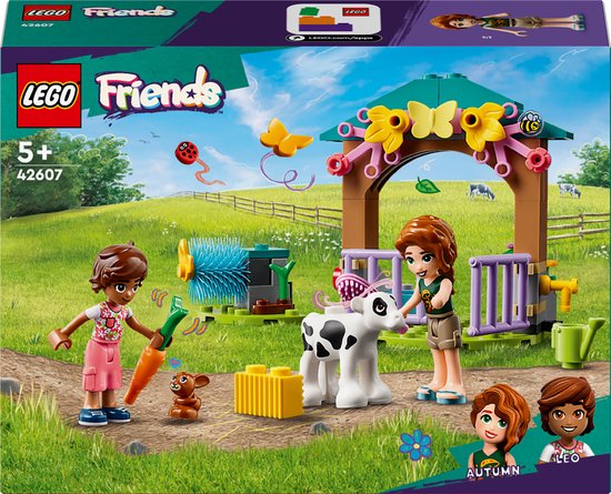 LEGO Friends - Autumns schuur met kalfje constructiespeelgoed 42607