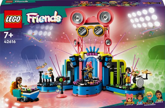 LEGO Friends - Heartlake City muzikale talentenjacht constructiespeelgoed 42616