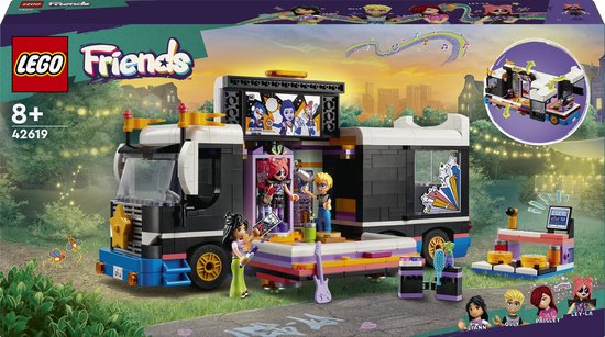 LEGO® Friends 42619 Toerbus van popster
