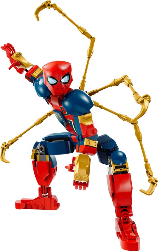 Iron Spider-Man bouwfiguur