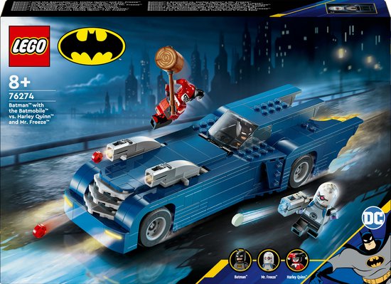 LEGO Super Heroes Batman™ met de Batmobile™ vs. Harley Quinn™ en Mr. Freeze™ 76274