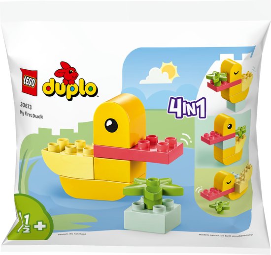 Lego 30673 Duplo 4in1 - Mijn Eerste Eend (Polybag)