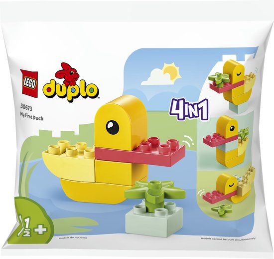 Lego 30673 Duplo 4in1 - Mijn Eerste Eend (Polybag)