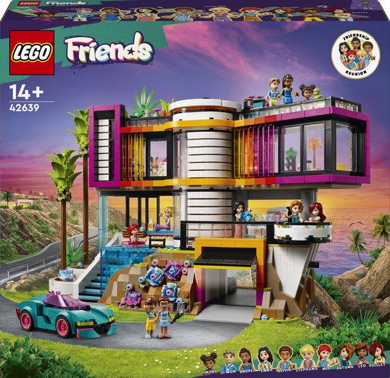 LEGO Friends Andrea's futuristische villa Speelgoed voor Tieners met 11 Personages 42639