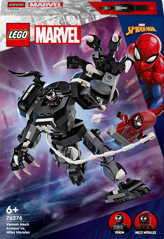Venom mechapantser vs. Miles Morales