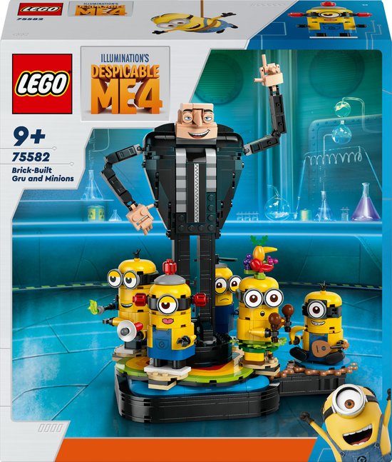 Bouwbare Gru en Minions
