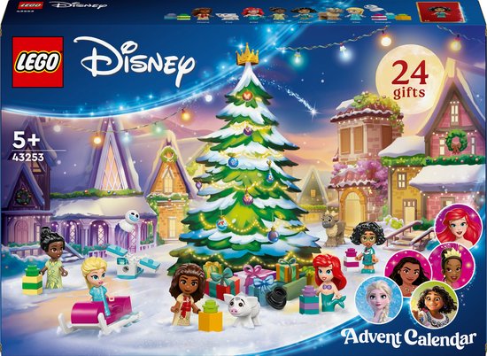 LEGO Disney - Adventkalender 2024 constructiespeelgoed 43253