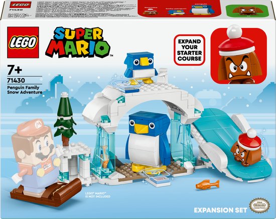 LEGO® Super Mario™ 71430 Uitbreidingsset: Sneeuwavontuur met penguin en familie