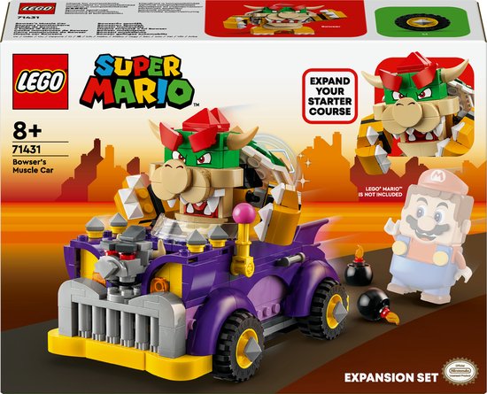 LEGO® Super Mario™ 71431 Uitbreidingsset: Bowsers bolide