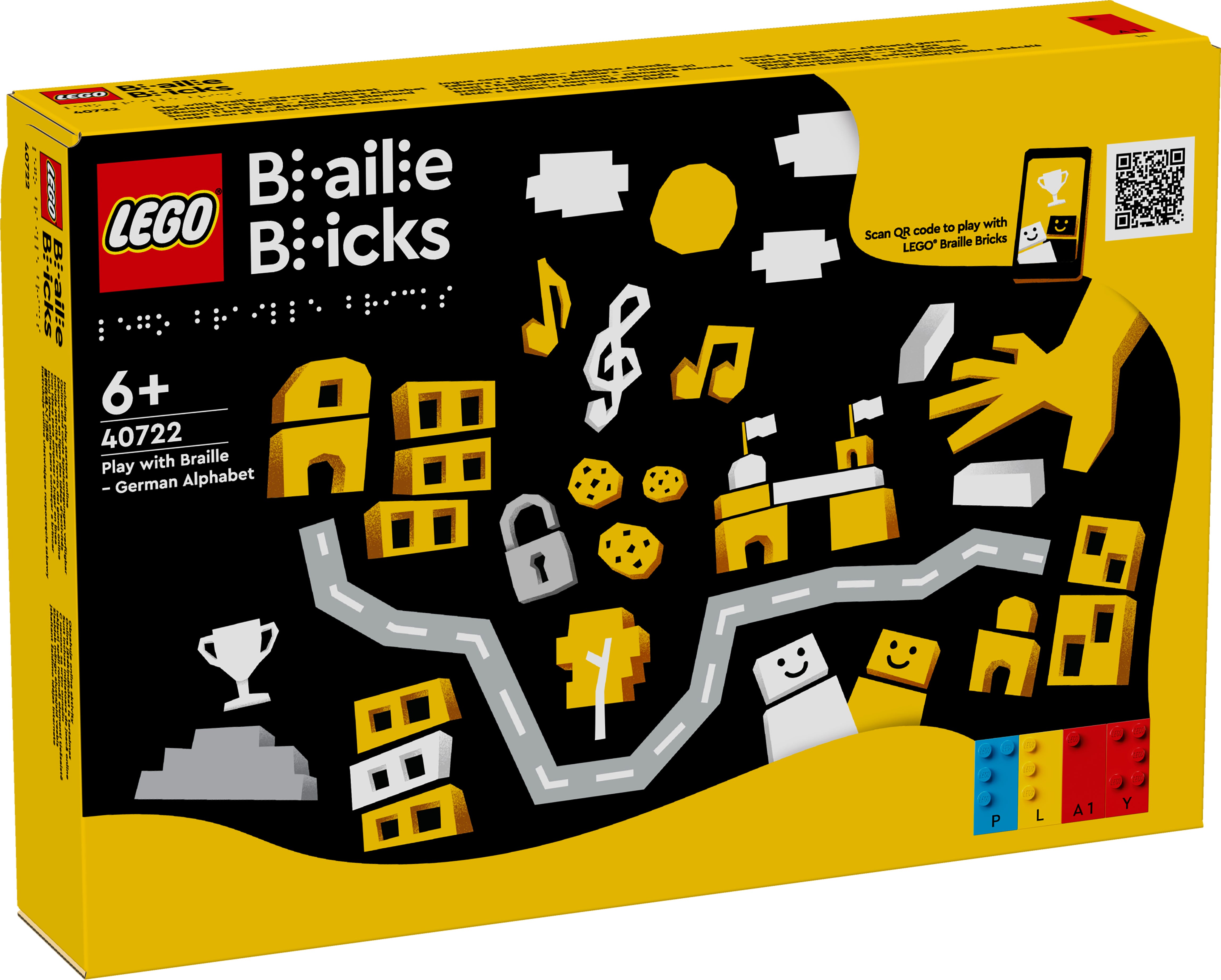 Spelen met braille - Duits alfabet