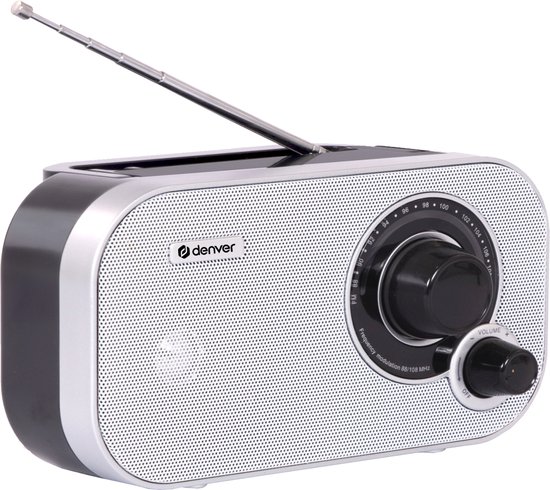 Denver TR-51 Keukenradio VHF (FM) Wit