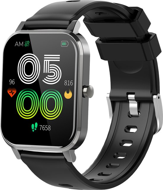 Denver Smartwatch Dames & Heren - 1.7'' Display - Stappenteller - Bellen/SMS - Slaapactiviteit - Sportmodus - IP67 - SW181B