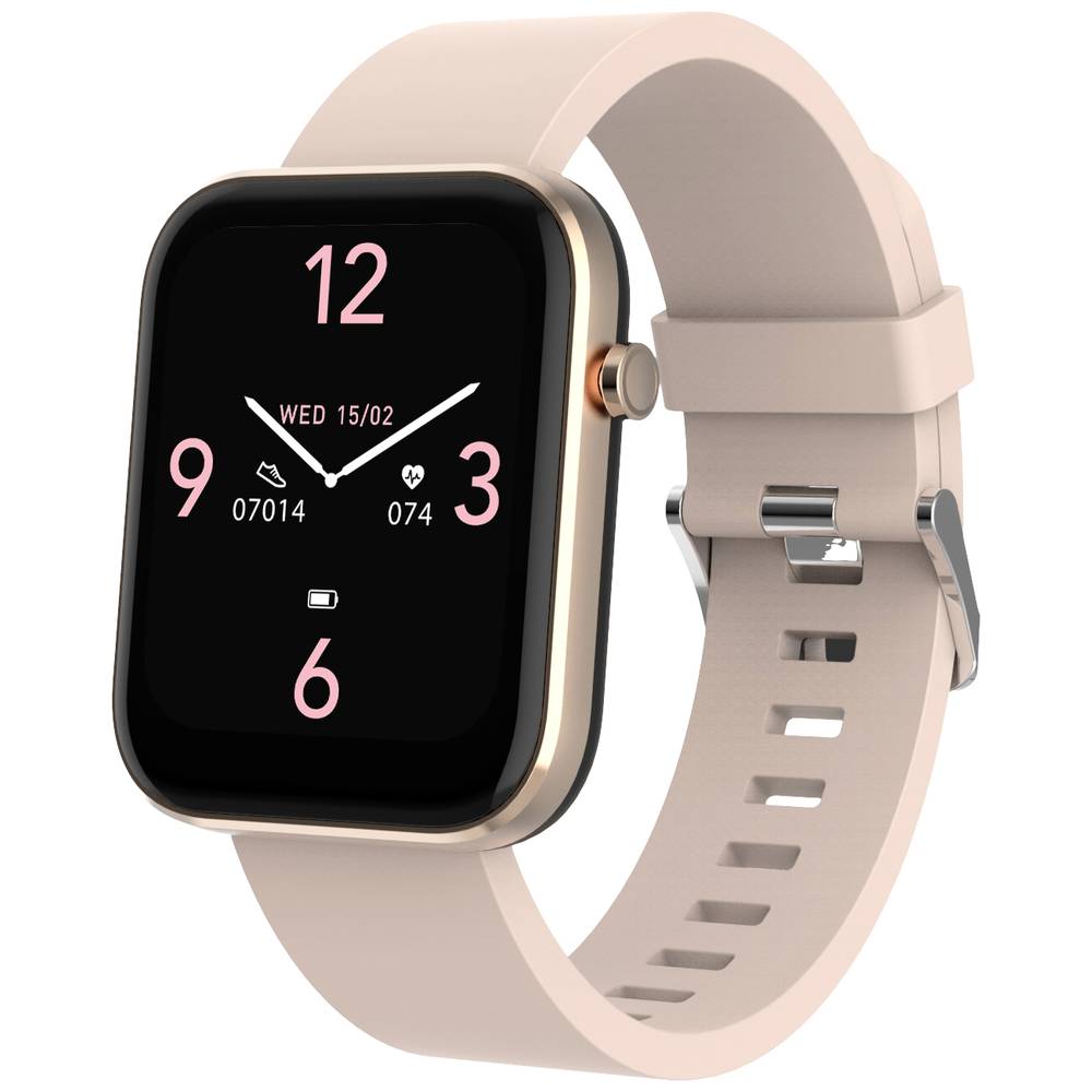 Denver SW-182 Smartwatch Roze Sporthorloge met Bloeddrukmeter