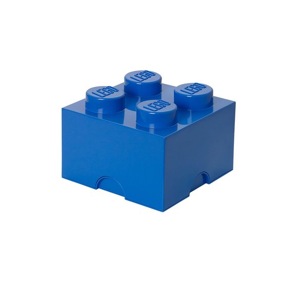 Opbergsteen met 4 noppen - blauw