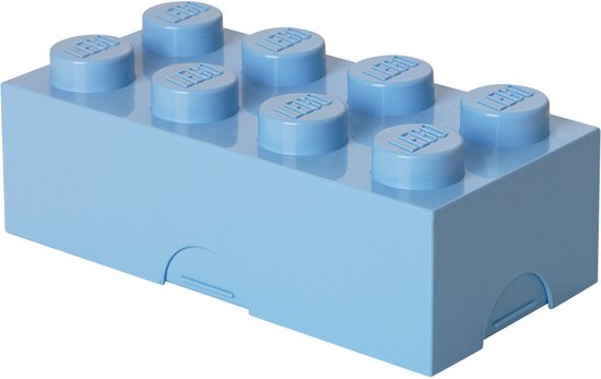 LEGO - Opbergbox Mini Brick 8 - Polypropyleen - Blauw
