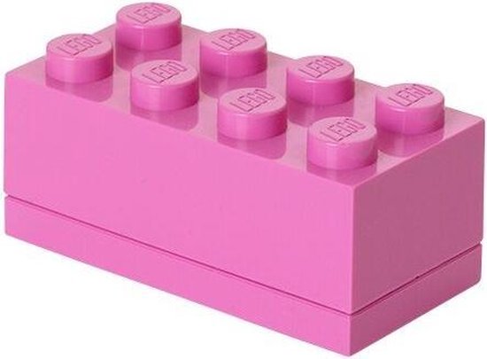 Room Copenhagen LEGO Mini Box Lunchbox 8 Roze lunchbox