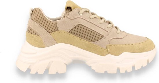 Copenhagen Shoebizz Copenhagen Shoe Biz Urith dames sneaker CAMEL 37