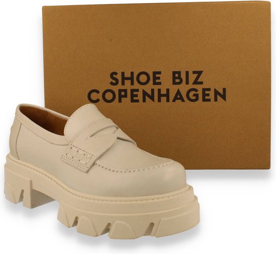 Copenhagen Shoebizz Shoe Biz Copenhagen dames Vale Cream BEIGE 36