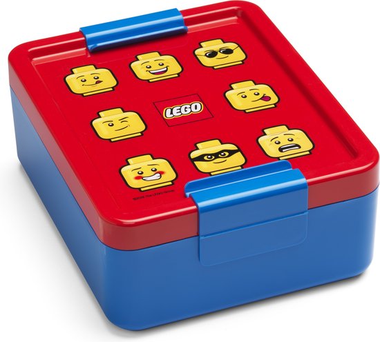 LEGO - Lunchbox Iconic - Polypropyleen - Blauw