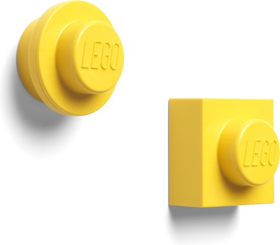 LEGO Magneet Geel Set 2 stuks
