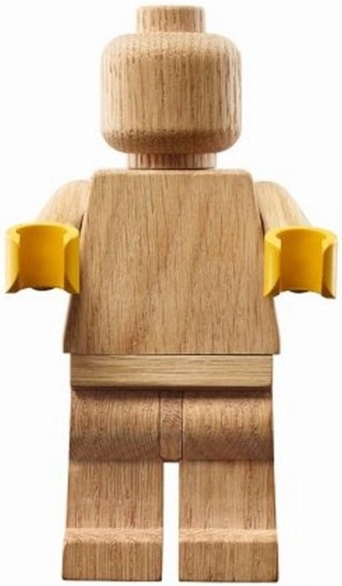 Houten minifiguur