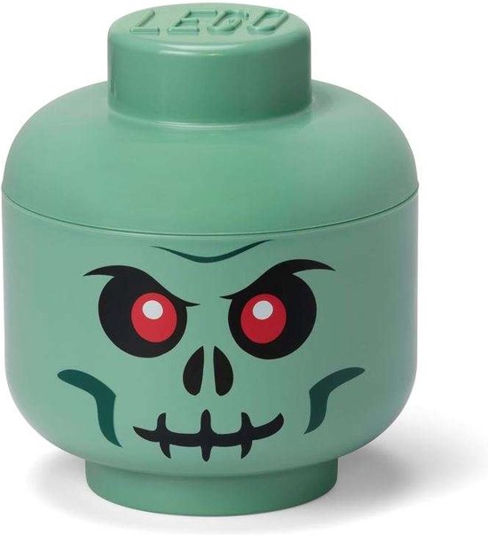 Klein skeletopberghoofd - groen